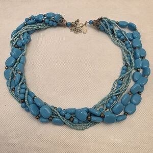 Turquoise Beaded Necklace